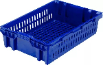 Ящик хлебный 600х400х152,5 1,4 кг. синий Тара