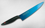 Нож кухонный Шеф Titanium (blue), 200 мм., сталь/полипропилен, 22020/B Kasumi