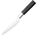 Нож кухонный «Токио» двусторонняя заточка сталь нерж.,пластик; ,L=235/120,B=25мм Sekiryu SRP700