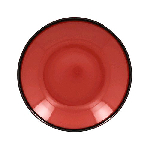 Тарелка глубокая Lea круглая "Coupe" D=230 мм., 690 мл, фарфор, красный RAK LENNDP23RD
