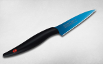 Нож для овощей Titanium (blue), 80 мм., сталь/полипропилен, 22008/B Kasumi