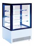 Кондитерская холодильная витрина Cryspi  ВПВ 0,26-1,23 (Elegia Quad К 850 Д) (Структ муар9010верх мат9005)