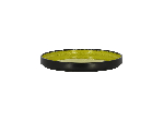 Тарелка /крышка Fire для FRNODP23GR D=230 мм., с вертикальным бортом, чёрный/ зеленый, фарфор RAK FRNOLD23GR