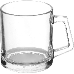 Кружка "Бэйзик"; стекло; 370мл; D=85, H=95мм; прозр. Pasabahce 55991/b