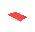 Доска разделочная прямоугольная, 500х350 h=15мм., пластик, цвет красный, GERUS CB503515R