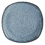 Тарелка квадратная FROST фарфор, d 320 мм, h 27 мм, синий Porland 184429 FROST