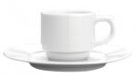 Чашка кофейная «Это Рома»; фарфор; 100мл; белый Lubiana 380