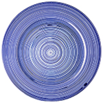 Тарелка «Индиго»; фарфор; D=280мм; синий Lilien Austria MIR21281.149