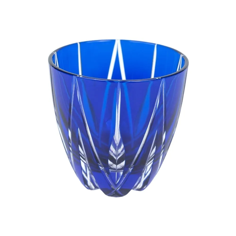 Стопка для саке «Мерцание звезды» стекло 75мл D=60,H=60мм лазурн. Tajima Glass TK21-301-1B