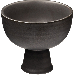 Креманка «Шейд»; керамика; 350мл; D=115,H=100мм; черный KunstWerk HJD026