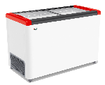Морозильник горизонтальный FROSTOR FG 400 C ST красный (R290)