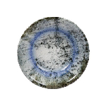 Тарелка круглая d=170 мм., плоская, фарфор цвет синий комб., Storm R1476 Gural Porcelain GBSEO17DUR1476