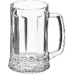 Кружка пивная с гранями «Ладья»; стекло; 670мл; D=90/100,H=155,B=130мм; прозр. ОСЗ 1144