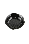 Салатник волнообразный BLACK MOSS фарфор, d 160 мм, h 41 мм, черный Porland 366415 BLACK MOSS