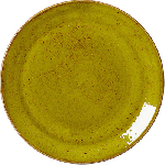 Тарелка мелкая «Крафт Эппл»; фарфор; D=280мм, H=20мм; желто-зел. Steelite 1211 0544