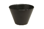 Чаша коническая BLACK фарфор, 200 мл, d 95 мм, h 70 мм, черный Seasons Porland 368209 черный