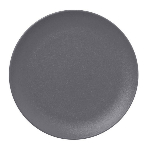 Тарелка NeoFusion Stone круглая "Coupe" D=240 мм., плоская, фарфор, серый, RAK NFNNPR24GY