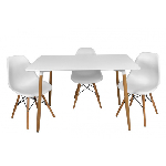 Обеденный комплект (1+3) стол + 3 стула