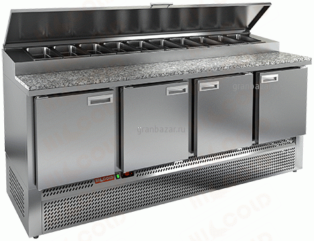 Стол для пиццы Hicold PZE1-1111/GN (1/3H) (камень)