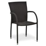 Плетеное стул из искусственного ротанга Y282A-W52 Brown