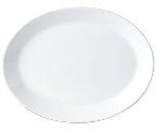 Блюдо овальное «Симплисити Вайт»; фарфор; H=23,L=255,B=200мм; белый Steelite 1101 0140