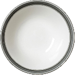 Салатник «Бид Траффл Вош»; фарфор; D=165мм; белый, серый Steelite 1405 x0124