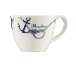Чашка кофейная с рисунком "Неви";фарфор;230мл;белый,синий Bonna T690RIT01CF
