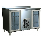 Стол холодильный Полюс T70 M2-1-G 9006-2 серый (2GNG/NT полюс) борт