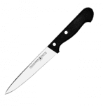 Нож кухонный «Глория»; сталь; H=1.5,L=30/16.5,B=2.2см; черный Felix 601018