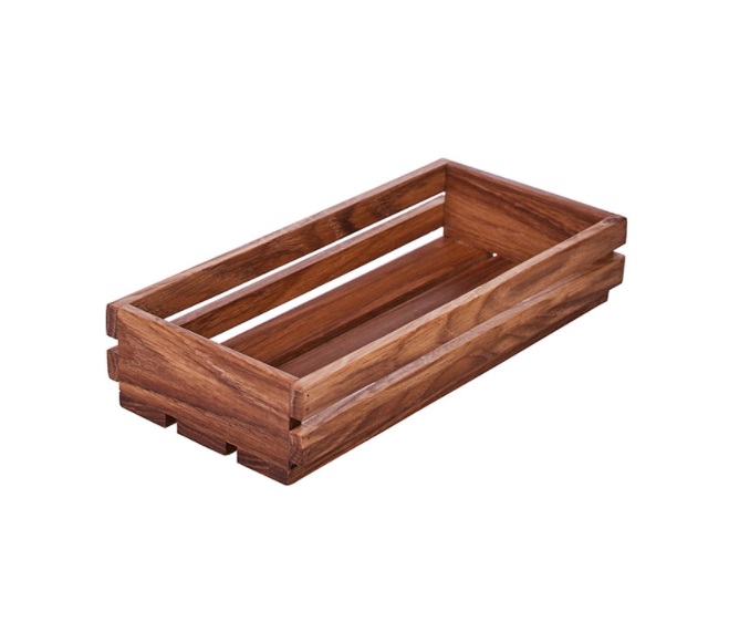 Подставка д/специй; дуб; H=50, L=250, B=120мм; коричнев. PPwood Q815O-00N