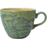 Чашка чайная «Аврора Революшн Джейд»; фарфор; 228мл; D=90мм; зелен., бежев. Steelite 1781 X0021