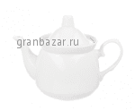 Чайник «Кирмаш» фарфор; 0.55л; белый ДФЗ 6C0105
