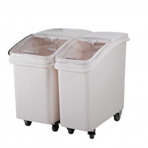 Контейнер для сыпучих продуктов Jiwins 120л, 75х47см h74,5см, цвет белый Maco JW-S120