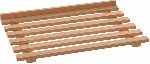 Комплект деревянных полок Atesy ШЗХ-С-1200.600-02-К (натуральный бук)