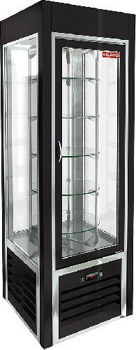 Витрина кондитерская VRC 350 R SH BLACK HICOLD