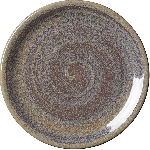 Тарелка пирожковая «Революшн Гранит»; фарфор; D=154мм, H=10мм; серый, коричнев. Steelite 1775 0568