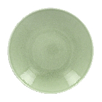 Тарелка глубокая Vintage круглая "Coupe"  d=260 мм., 1.2 л фарфор, цвет зеленый RAK VNBUBC26GR