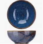 Салатник «Ирис»; фарфор; 400мл; D=135, H=58мм; голуб. Kunstwerk ZA0105-5-a