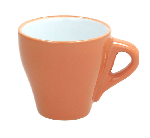 Чашка кофейная «Колорс»; фарфор; 100мл; оранжев. Tognana KL115100780