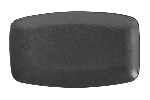 Тарелка прямоугольная BLACK фарфор, 310x180 мм, h 25 мм, черный Seasons Porland 118331 черный