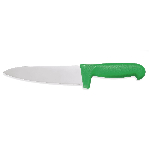 Нож поварской 250 мм HACCP, цвет ручки - зеленый WAS 6900255