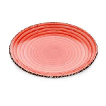 Тарелка круглая d=230 мм., плоская, фарфор, цвет красный, Gural Porcelain NBNEO23DU50KMZ