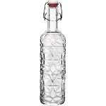 Бутылка 1,045л с крышкой «Ориент» D 85,2мм H 323,5мм Bormioli Rocco 3,20268