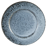 Тарелка плоская без рима FROST фарфор, d 260 мм, синий Porland 187627 FROST