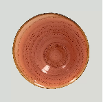 Ассиметричная тарелка Porcelain Twirl Coral 1,6 л, 290x140 мм RAK TWBUBA29CO