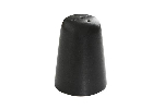 Солонка BLACK фарфор, d 50 мм, h 70 мм, черный Porland 300607 черный/солонка