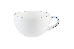 Чашка 250 мл. чайная d=96 мм. h=56 мм. ретро синий край Bonna /1/6/708 E101RIT04CPF