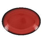 Блюдо овальное RAK Porcelain LEA Red 320 мм (красный цвет) LENNOP32RD
