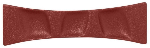 Тарелка NeoFusion Magma прямоугольная 320x94 мм., 3-х секционная , фарфор, красный, RAK NFMZCP32DR