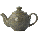 Чайник «Революшн Гранит»; фарфор; 425мл; серый, коричнев. Steelite 1775 0179